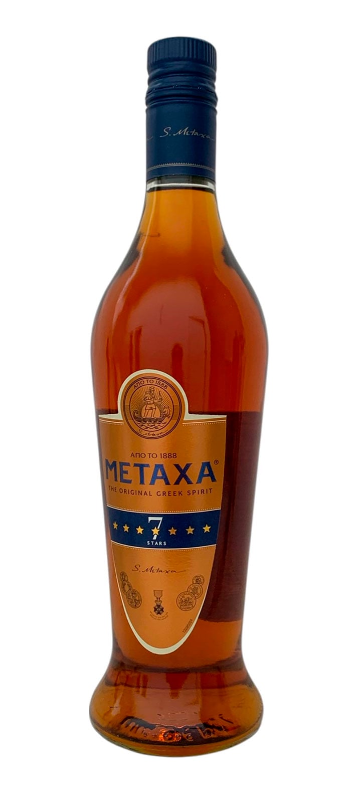 Clientes que compraron Bacardi 1 Litro, también han comprado Metaxa 7 Stars - Imagen del producto