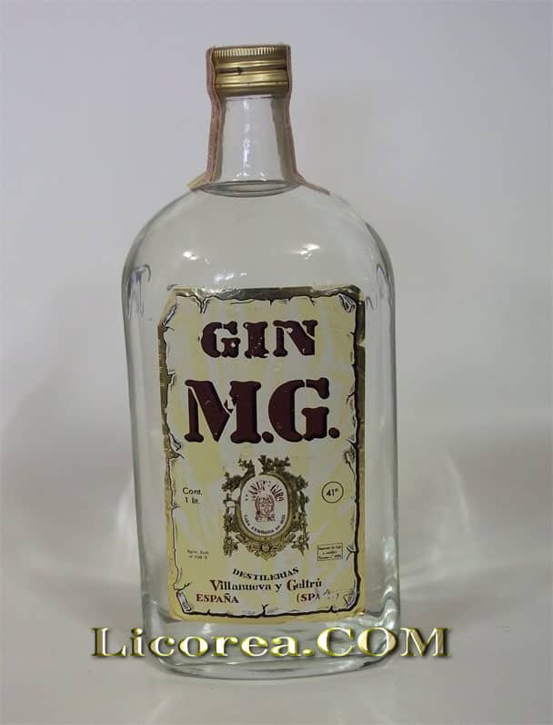 Ginebra M.G. 1 Litro Antigua