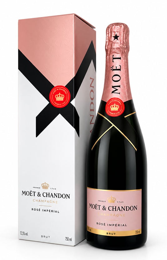 Kunden, die den Clos de Les Dòmines Negre Reserva 2021, gekauft haben, kauften auch den Moët & Chandon Rosé Impérial - Bild des Produkts