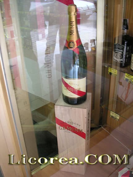 Mumm Cordon Rouge 3 Litros - Caja de Madera