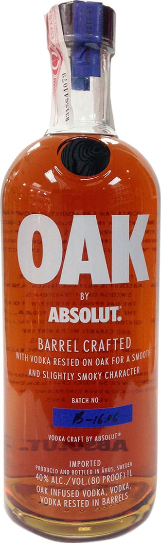 Oak by Absolut 1 Litro (Suecia)
