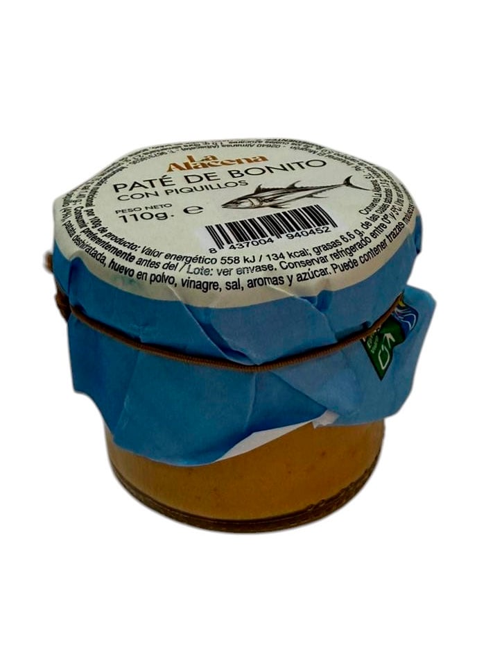 Otros productos de La Alacena : Paté de Bonito con Piquillos 110 g - Imagen del producto