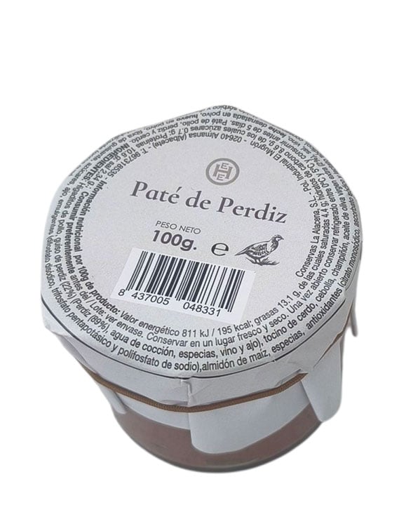 Paté de Perdiz 100 g