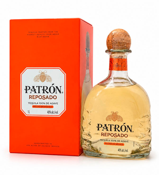 Other products of Patron : Patron Reposado 1 Liter - Image of the product