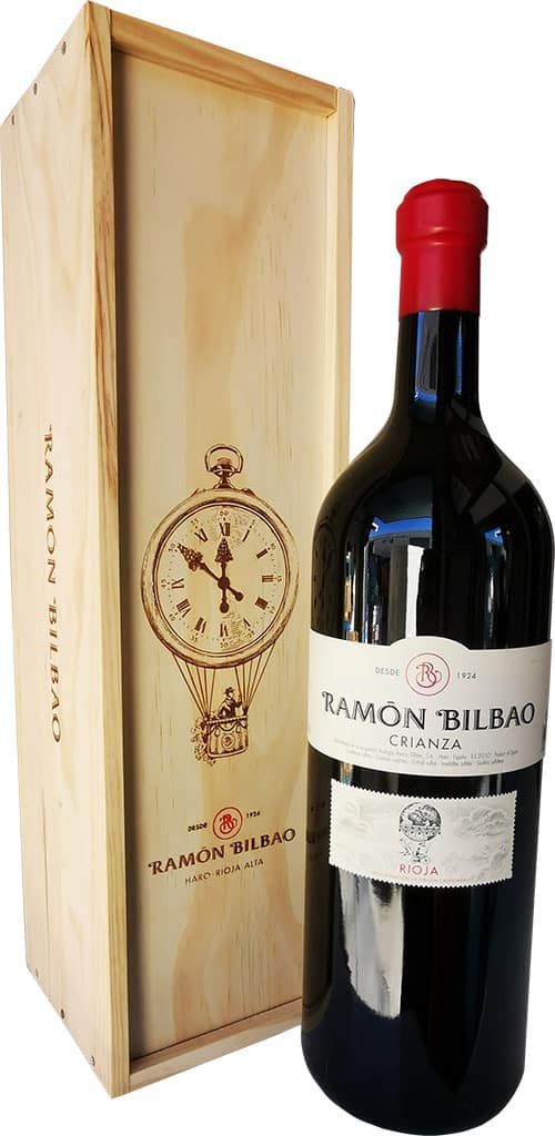 Ramón Bilbao Crianza 2019 3 Litros + Caja Madera