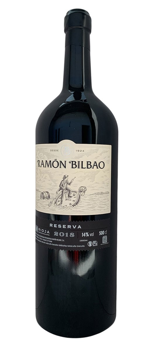 Mehr Produkte von Bodegas Ramón Bilbao : Ramon Bilbao Reserva 2018 5 Liter - Bild des Produkts