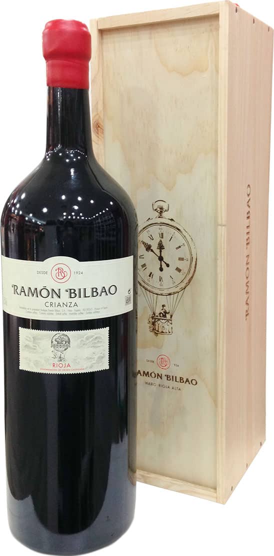 Ramón Bilbao Crianza 2019 5 Litros + Estuche de Madera