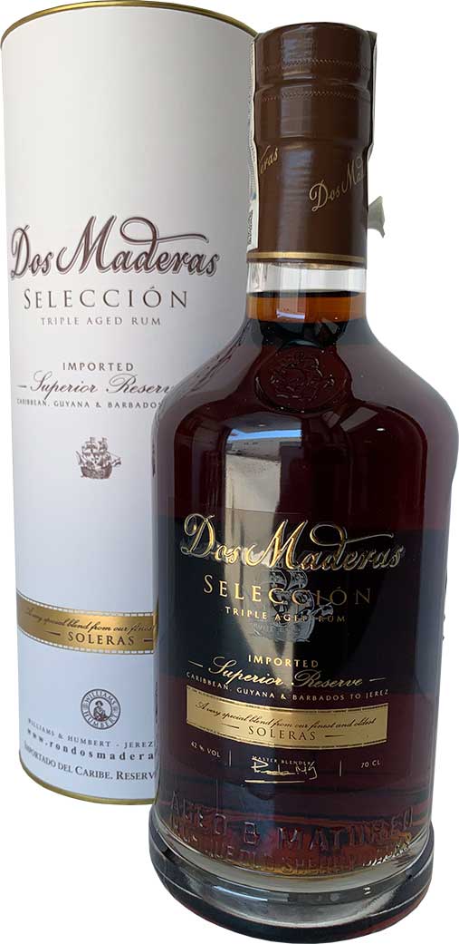 Colección de Dos Maderas : Ron Dos Maderas Selección (Caribe-Jerez) - Imagen del producto