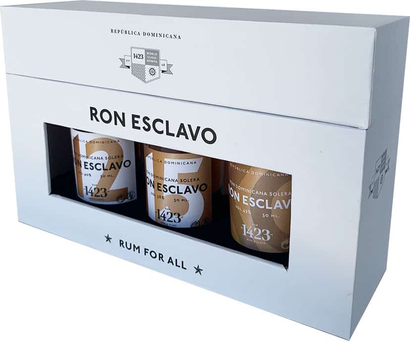 Colección Ron Esclavo 12 años - 15 años - XO 5CL