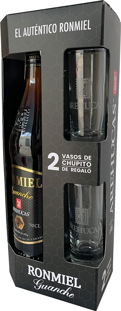 Clientes que compraron Smirnoff Lime (Lima) 1 Litro, también han comprado Ron Miel Guanche Arehucas + 2 Chupitos (Canarias)