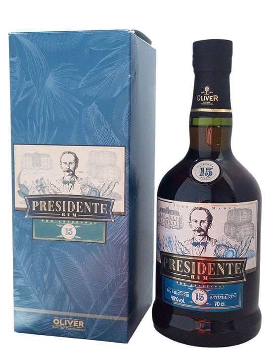 Otros productos de Presidente : Presidente Solera Reserva 15 Años (República Dominicana) - Imagen del producto