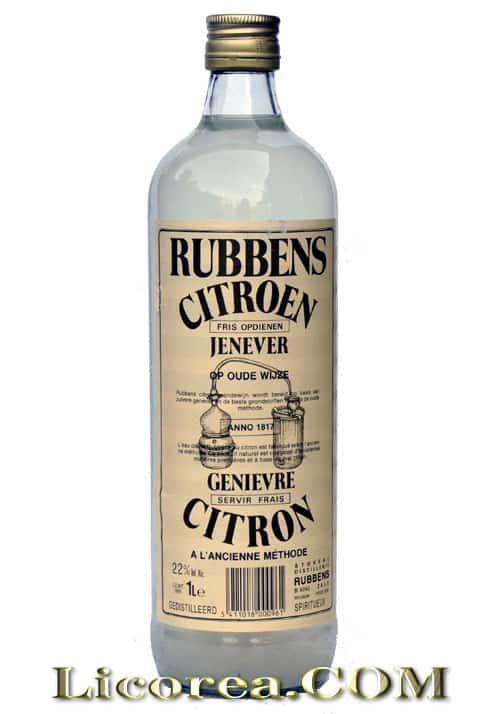 Ginebra Rubbens con Limón (Holanda) 1 Litro