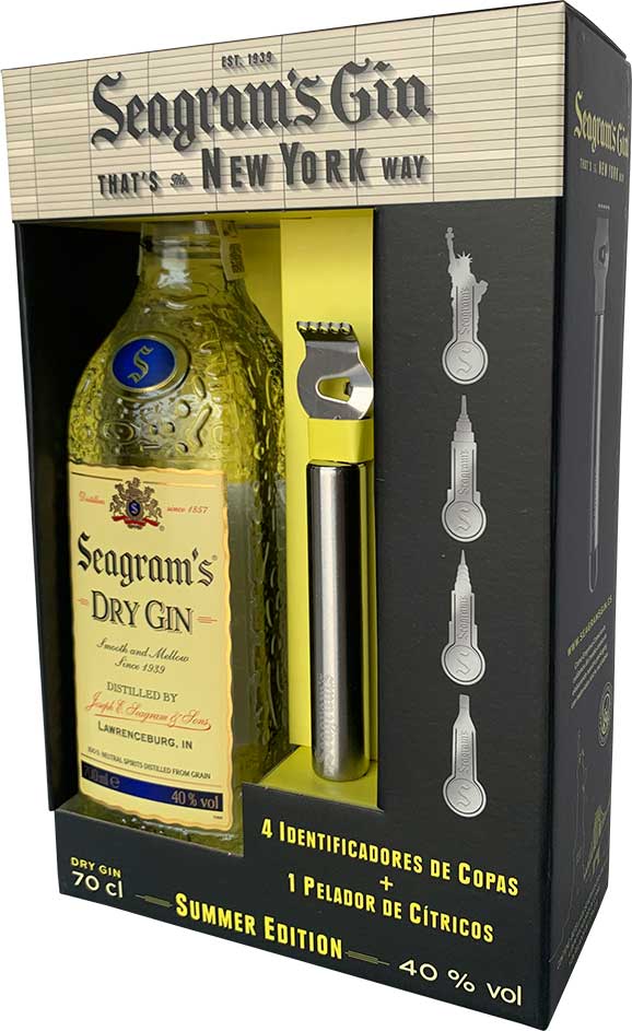 Clientes que compraron Bacardi Oakheart 1 Litro, también han comprado Seagram's Gin Summer Edition (USA)