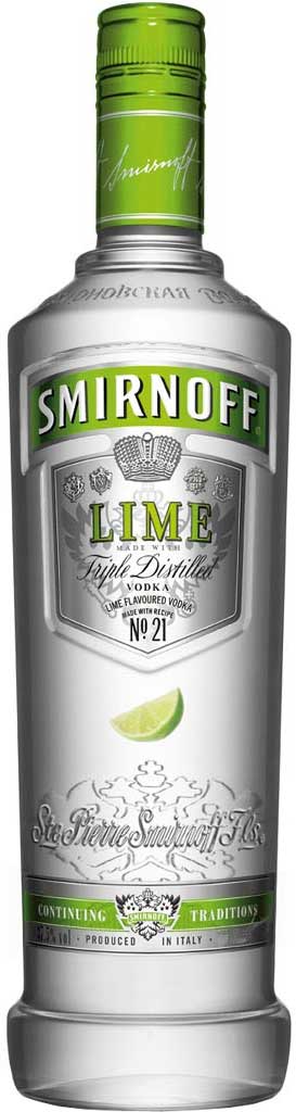 Smirnoff Lime (Lima) 1 Litro