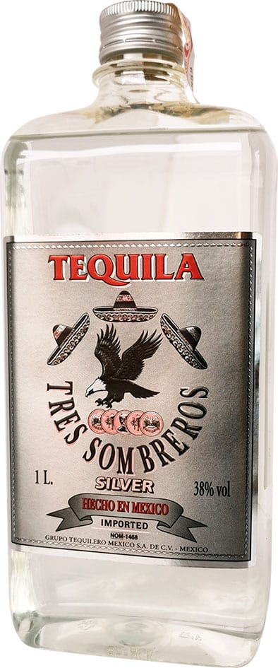 Tres Sombreros Blanco 1 Litro Plástico