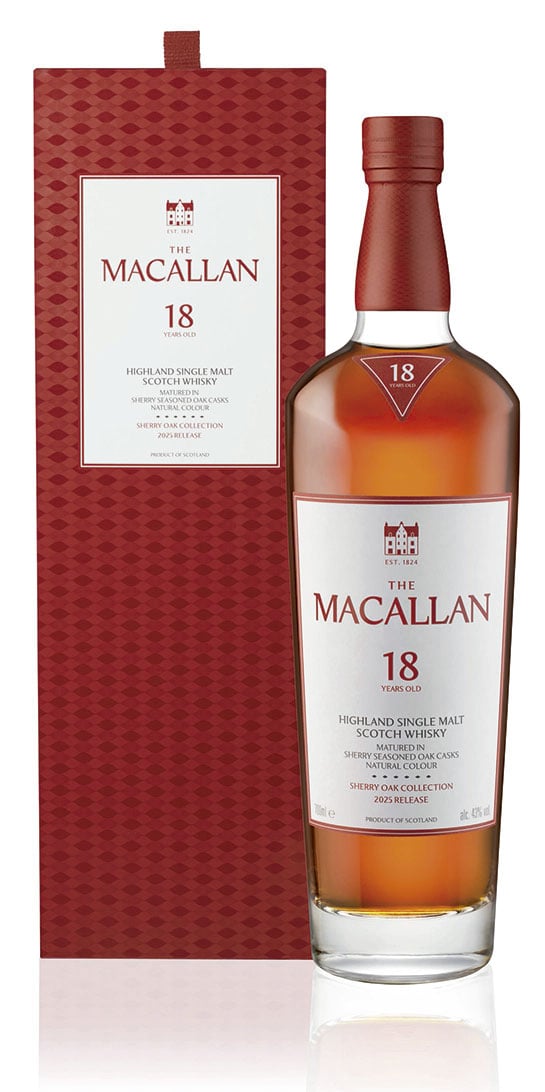 MACALLAN SHERRY OAK CASK18年 The Macallan 18 Year Old Sherry Oak – Balboa's Tap House