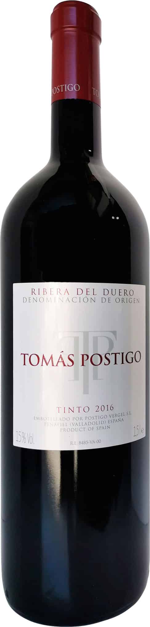 Tomás Postigo Crianza 2016 1.5 Litros