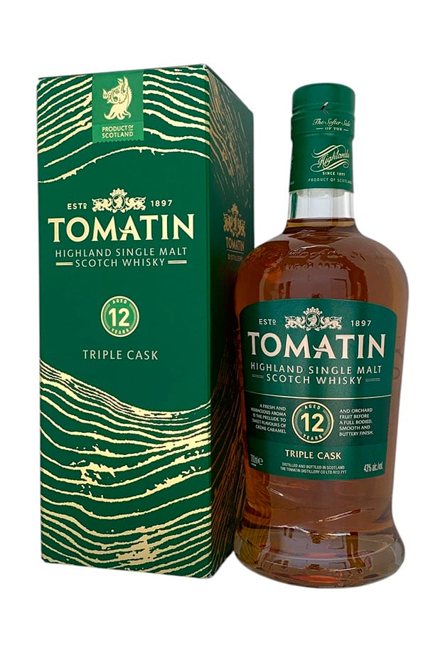 I clienti che hanno acquistato Carlos I, hanno acquistato anche Tomatin Riserva 12 Anni (Highland) - Immagine del prodotto