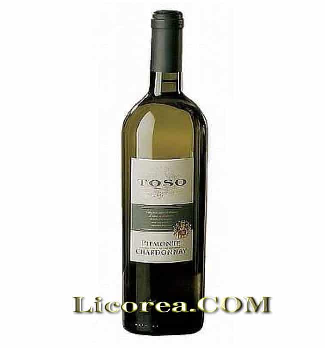 Toso Piemonte Chardonnay doc 5.75EUR (6 Botellas)(Italia) VBlanc