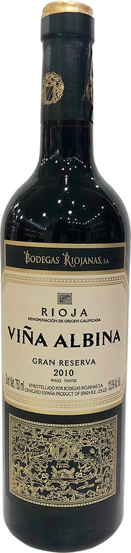 Customers who bought Albariño Santiago Ruiz 2024, also bought Viña Albina Gran Reserva 2017