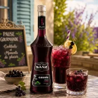Cassis Sanz, 100 % saveur cassis : 0 % d’alcool
