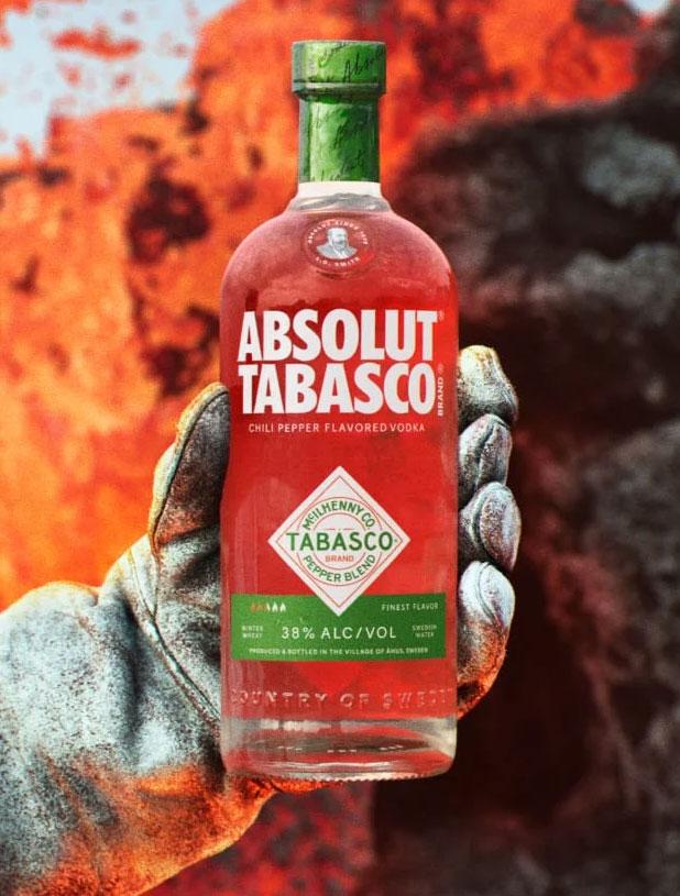 Nuevo Vodka Absolut Tabasco
