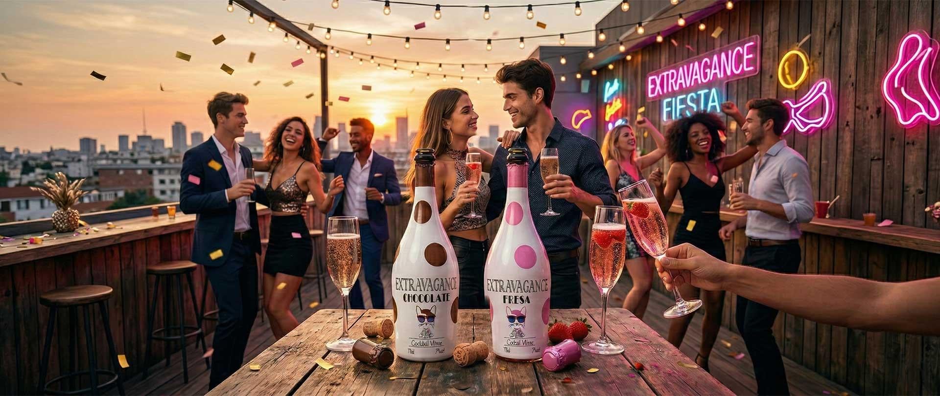 Extravagance Chocolate y Extravagance Fresa, que comience la fiesta