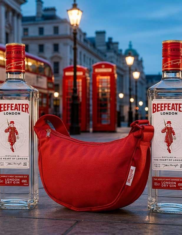 Beefeater con bolso bandolera de regalo