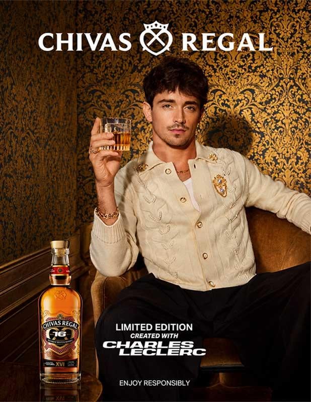 Chivas Regal 16 Charles Leclerc