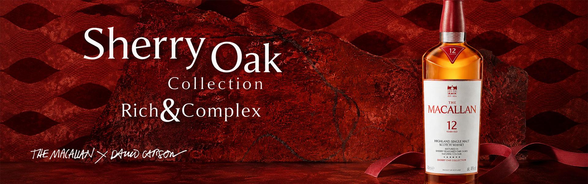 Compra Whisky Escocés The Macallan Sherry Oak Collection 12 Años 70 cl con un 27% de descuento