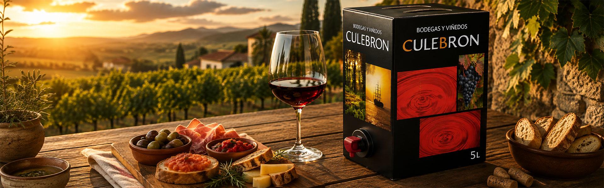 Vin Rouge Culebrón Monastrell 5 Litres