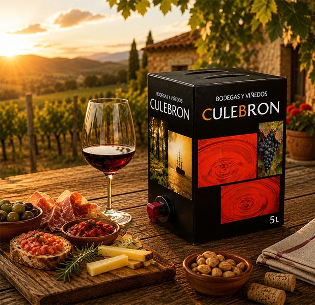 Vin Rouge Culebrón Monastrell 5 Litres